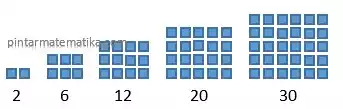 pola bilangan persegi panjang