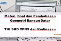 Soal TIU Tes CPNS Bidang Datar